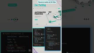 Animated Car Parking System #html  #shorts  #CSS #Animations, #Frontend #Design #worldofdevelopers