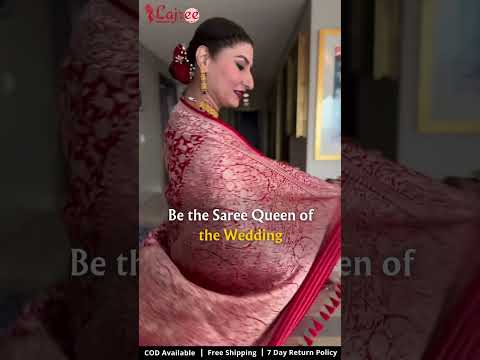 👑 Be the Saree Queen of the Wedding | Lajree Designer 👑