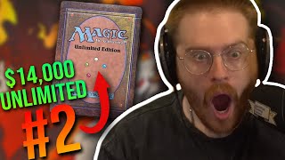 FINALLY PULLING A POWER 9?! - SEALED MTG Unlimited Starter Deck Opening