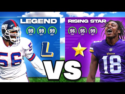 Legends vs. Rising Stars, But It's Madden