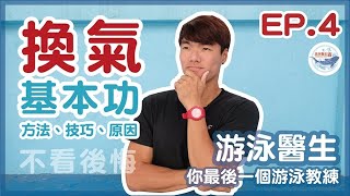 ep.4 必看！許多教練都沒跟你說的『換氣技巧』 2021開始跟著森教練學游泳｜自由式｜蛙式