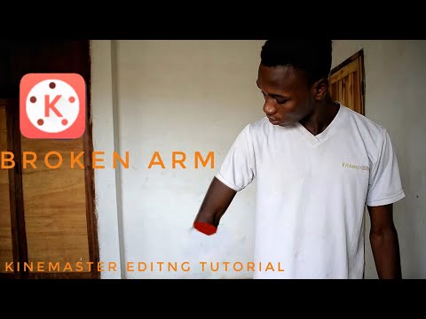 Broken arm vfx editng tutorial /kinemaster Vfx tutorial