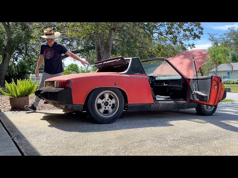 Porsche 914 Restoration | Rescue & First Look - Day #1