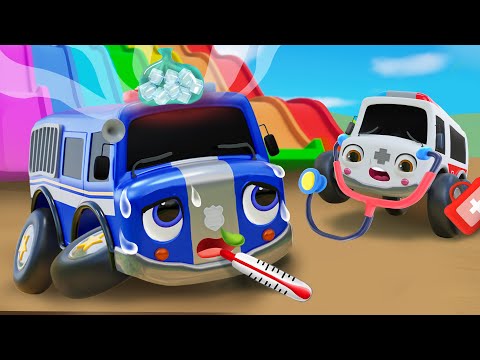 Ambulance Song | Helping Others | Good Habits For Kids | Nursery Rhymes & Kids Songs - Baby Car TV