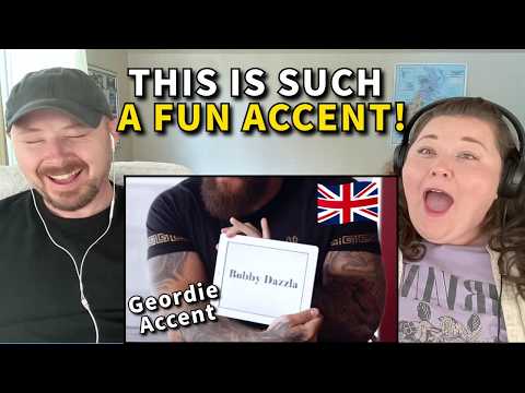 Americans React to Geordie Accent & Slang | Such a fun accent!