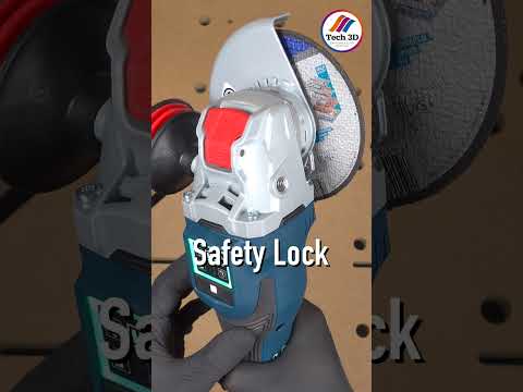 X-LOCK Angle Grinder Bosch GWX 18V-15 SC Cordless KickBack Drop Control equal to 1500 W #bosch