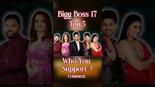 Top 5 finalists Of Bigg Boss 17 #biggboss #biggboss17 #biggbosslive #biggboss17winner #biggbosshindi