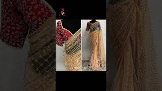 Net Saree Blouse Designs #viral #youtube #shorts