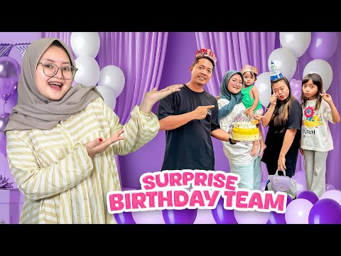 BUNDA KASIH SURPRISE TIM YANG ULANG TAHUN 🥰 BUNDA DAN LEIKA MUKBANG PERSIAPAN TAHUN BARU 🥰