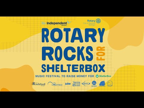 NEW LINK TO LIVESTREAM IN DESCRIPTION - Rotary Rocks For Shelterbox