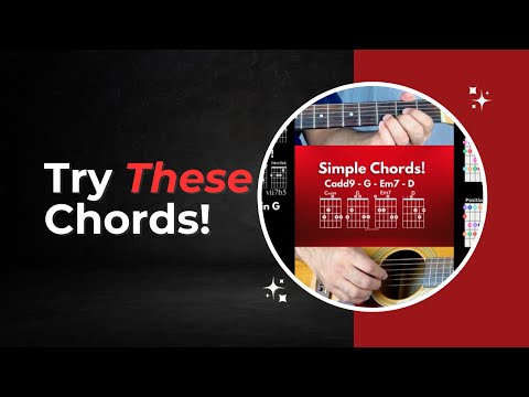 Try this simple & relaxing sounding chord progression with a little bit of melody!