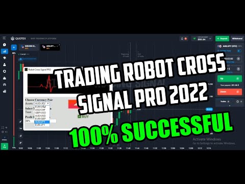 Trading Robot Cross Signal Pro | 100% Successful | Strategy Trading Signal