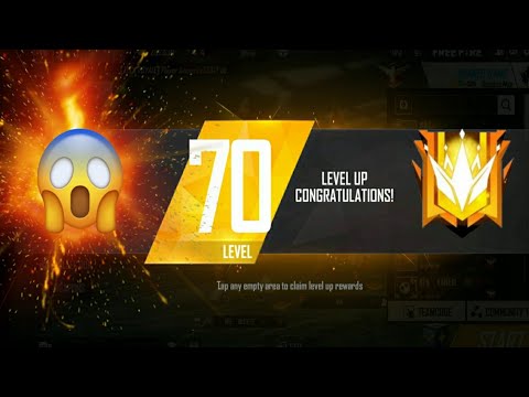 Free Fire 70 🤯 Level Reward New player Attitude Status Video || Gaming GT7 #Shorts