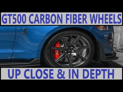 Shelby GT500 CFTP Carbon Fiber Wheels Up Close (2020-2022)