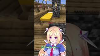 Aki’s quick Minecraft adventure [Hololive Eng Sub | Aki Rosenthal] #shorts