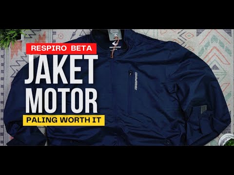 Unboxing Jaket Motor Harian Pria Windproof | Jaket Respiro Beta