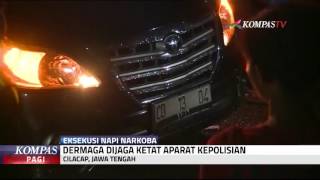 Aparat Jaga Ketat Dermaga Wijayapura Cilacap