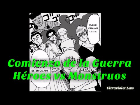 One punch man webcomic 59 & 60 español | Héroes vs Monstruos