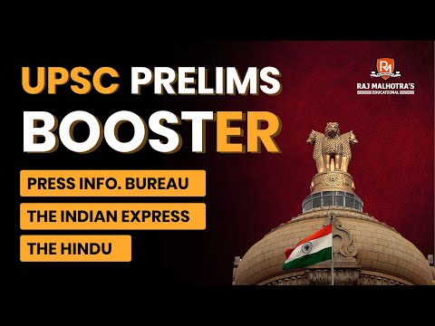 6th January - Prelims Booster - Current Affairs | UPSC | IAS | IAS 2025 (Hindi + English)