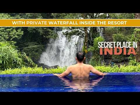 Forget Bali, this place in India has a real waterfall inside it & no crowd | The Ayatana Coorg