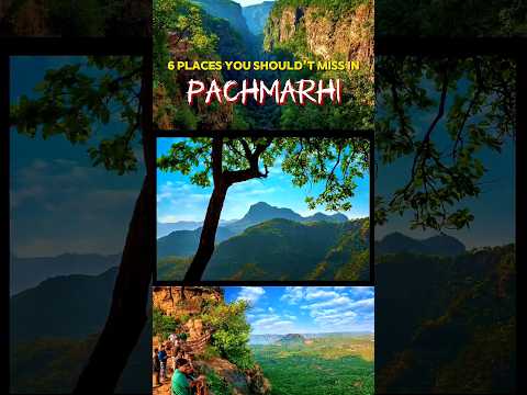 6 Place You should't Miss in PACHMARHI #pachmari #travel