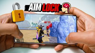 PERFECT ( AIM LOCK 🔒) FOR MOBILE  || FREE FIRE NEW HEADSHOT TRICK #PlayGalaxy