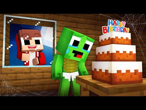 Baby JJ Left Baby Mikey Alone At His BIRTHDAY In Minecraft (Maizen)