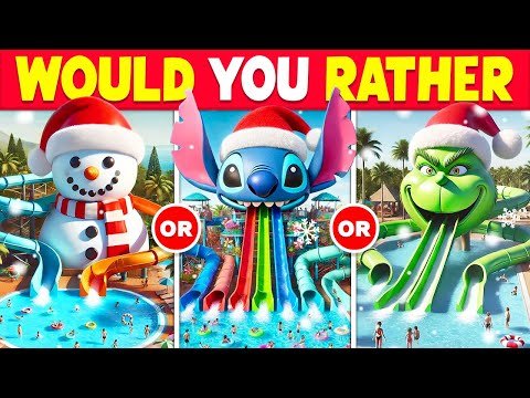 Would You Rather...? Build Your Dream Christmas House 🏠🎅🎄❄️