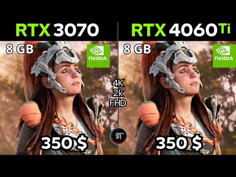 RTX 3070 vs RTX 4060 ti - test in 15 games at 1080p - 2k - 4k