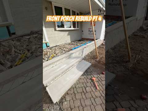 Front Porch Rebuild #diy #construction #frontporch #rebuild #howto #stepbystep #bluecollar #trending