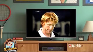 RTL Programmhinweis 1993 – Australian Open mit Boris Becker, Steffi Graf & Monica Seles!