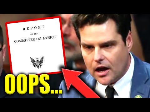 Gaetz Responds to Ethics Report BOMBSHELL… And Makes It WORSE