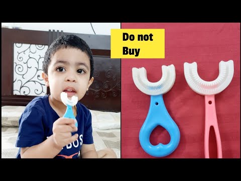 #babybrand#bestbabyproducts U Shaped Kids Toothbrush Review#kidsproducts#toothbrush