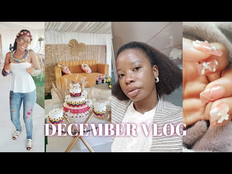 DECEMBER VLOG | New City, Grocery Hauls, Wedding, Christmas, December in Limpopo & more| SA YouTuber