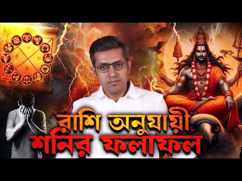 শনির ফল কোন রাশিতে কেমন  Astro Motivator   Samrat Chakraborty