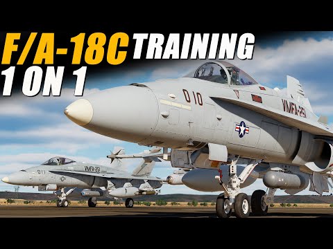 Awesome Training Mission in the DCS F/A-18C Hornet!