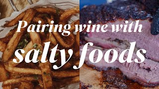 Wine Pairing 101 • How to pair wine with salty food