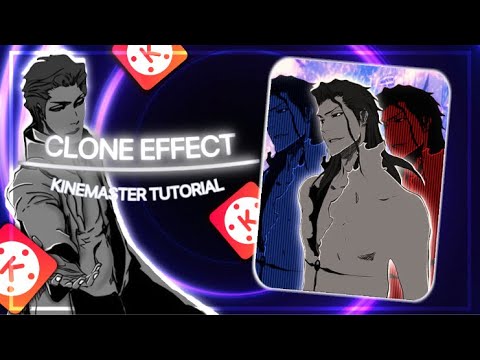 Clone Effect Tutorial In KineMaster | Manga Clone Effect #manga #bleach #aizen