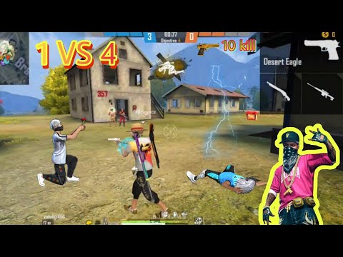 CS RANK PUSH GAMEPLAY |HOW TO 1 VS 4 10.kill🤣😰#freefire #gaming #raistar #garena