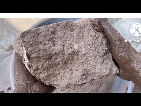 ASMR!Stoney Red Sand Dry Tub Crumbling Satisfying Relaxing