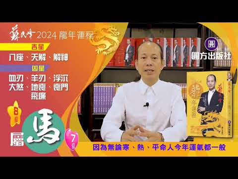 2024龙年十二生肖運勢講解 | 属馬运程| 高級講師   #2024  #属鼠  #生肖 #运势 #運程