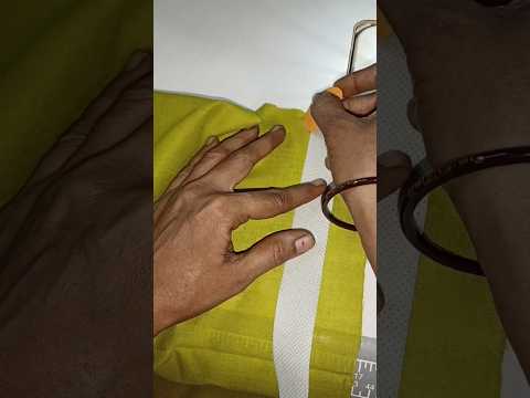 How to Stitch pant bottom with canvas #kameezsalwar #kameezdesign #fashion #shortsviral