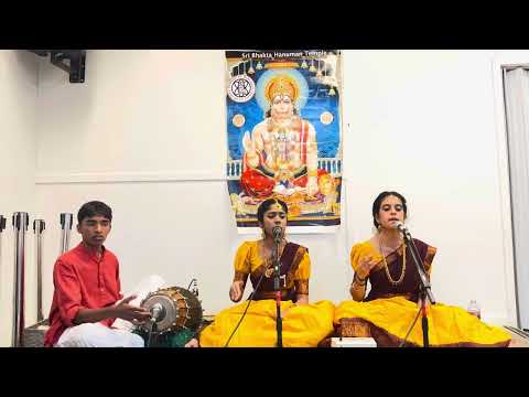 Sri Bhakta Hanuman Temple Performance | Jan-12-2025 | #Nithura Arul & #Sneha Chaithanya