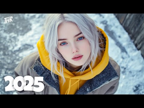 Deep House in the Snow: Una mezcla relajante de invierno - Música para el trabajo activo y divertido