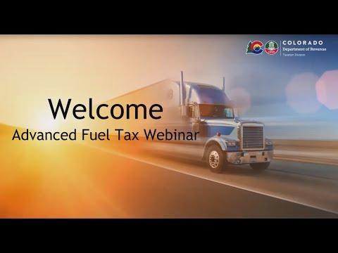 Advanced Fuel Tax Webinar