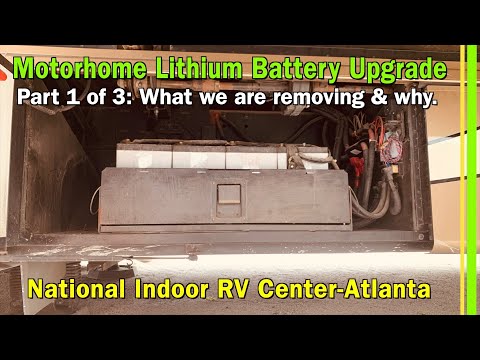 NIRVC-Atlanta | Motorhome Upgrade | Lithionics 960 Ah Lithium | Victron Controls | Part 1/3 | EP294