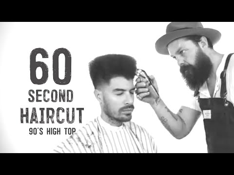 60 SECOND HAIRCUT -  90's High Top