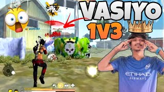 @vasiyocrj7 Best 1v3 CLUTCH 😱 | BEST FREE FIRE IGL CLUTCH 🔥 | GARENA FREE FIRE | #vasiyocrj7