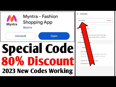 myntra coupon code 2023 | myntra coupon code today | coupon code for myntra | Myntra Coupon Code