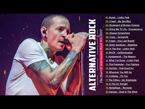 Linkin park, 3 Doors Down, Creed, Nickelback, Coldplay 💥 Top Alternative Rock